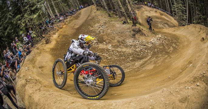 Stacy Kohut sur les Crankworx 2014. © Photo : phunkt.com