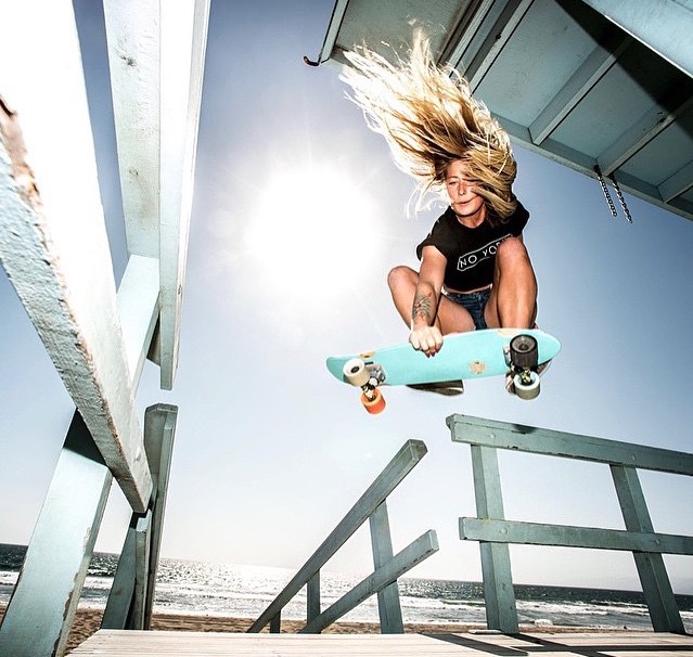 skate, surf, longboard, board, girls, pinup,