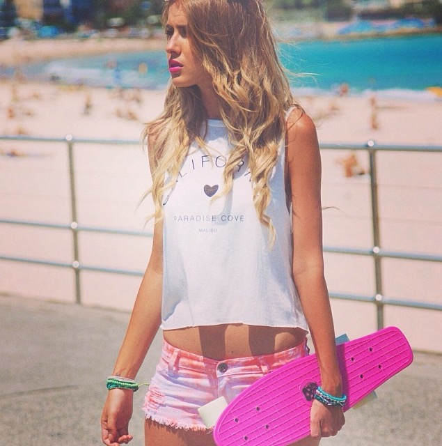 skate, surf, longboard, board, girls, pinup,