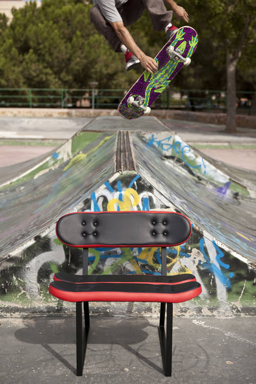 QUAND SKATE, DESIGN ET MOBILIER SE RENCONTRENT 