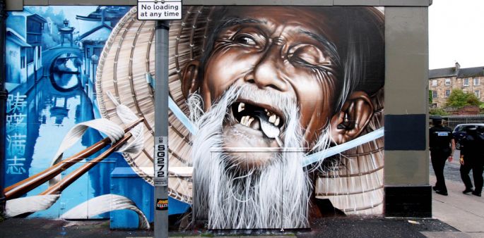 BOSA, Street Art, smug one