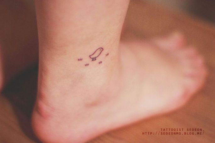 tatouages minimalistes