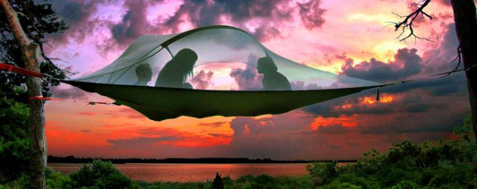 la tente hamac (crédit: tentsile)