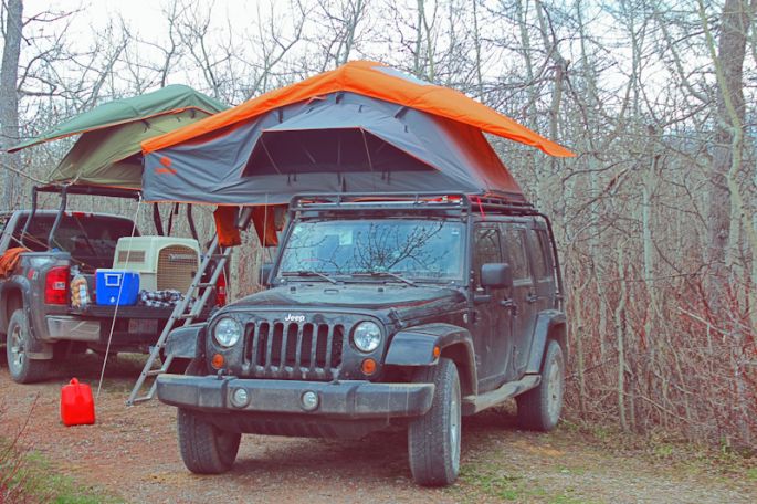 La tente voiture (crédit : treeline outdoors)