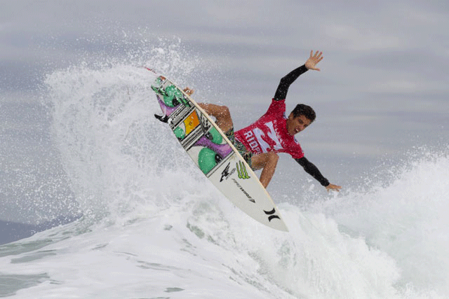 Filipe Toledo riding 