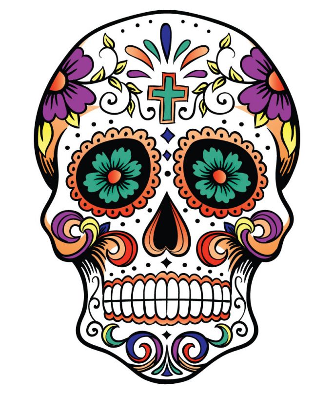TOP 60 des plus belles têtes de mort mexicaines