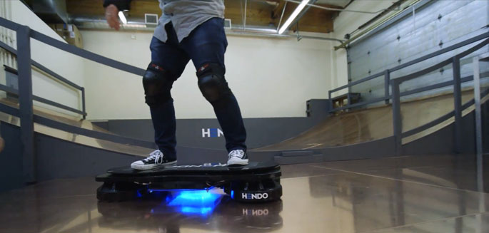 Retour vers le Futur : une planche hoverboard bientôt testée