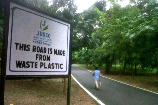 route plastique
