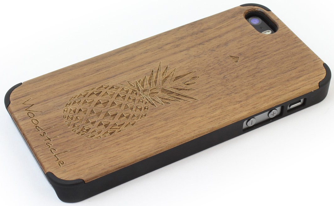 coque bois woodstache