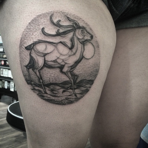 cerf-tatouage-par-nomi-chi