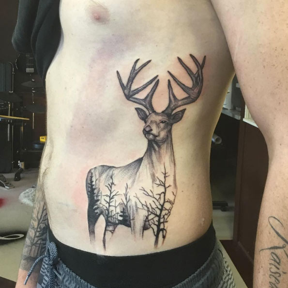 landscape-stag-tattoo