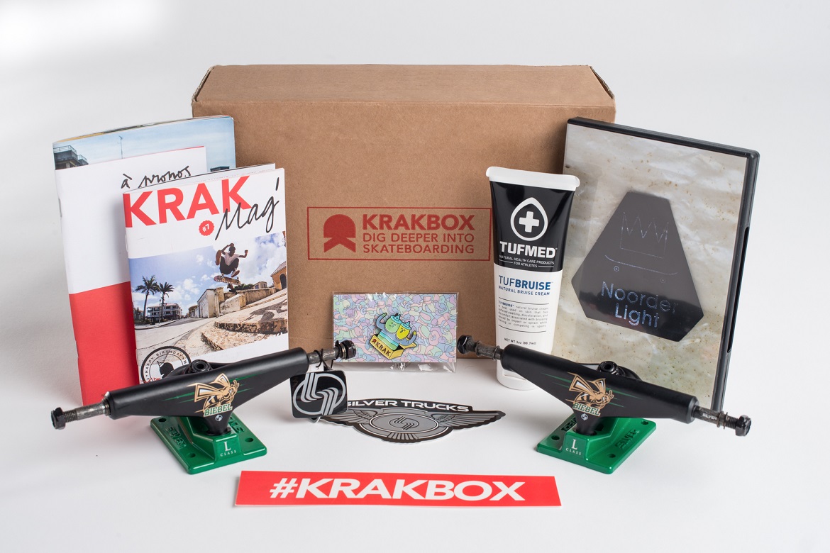 Une Krakbox et son contenu