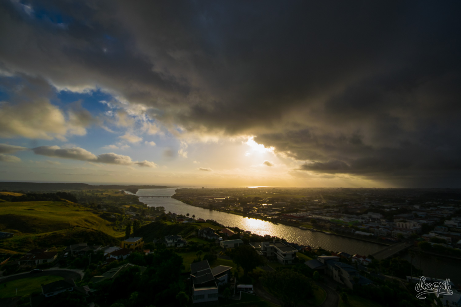 Coucher-de-soleil-Whanganui-Nouvelle-Zelande