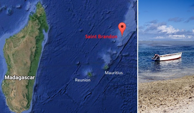 L'archipel de Saint Brandon est un groupe d'une trentaine d'îlots situés en plein milieu de l'Océan Indien à presque 500 kms au Nord de l'île Maurice et de la Réunion