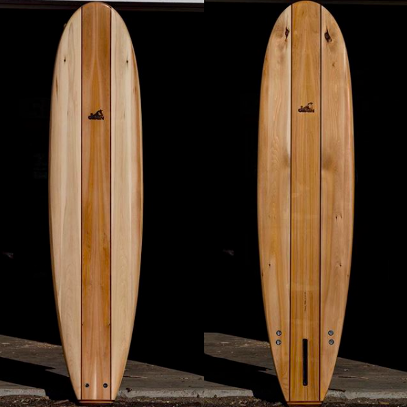 Skimboard En Bois 35 Pouces (89 Cm) - Planche De Surf De Plage - Finition Brillante - Neuf