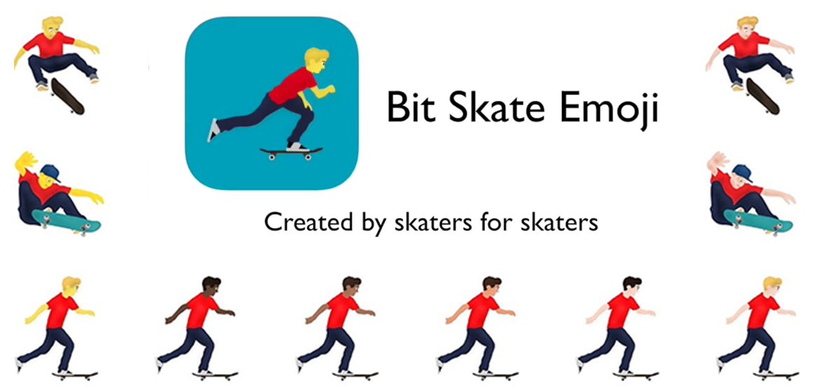Il est enfin possible d'envoyer des Emojis skate sur Iphone