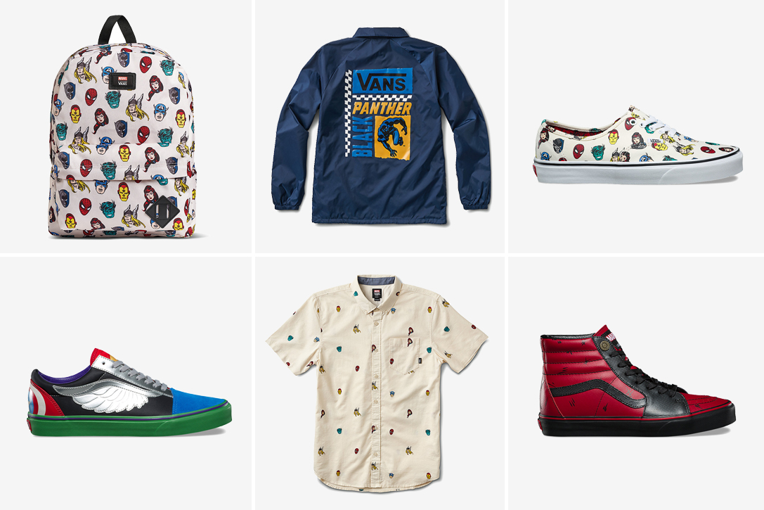 Marvel vans collab outlet