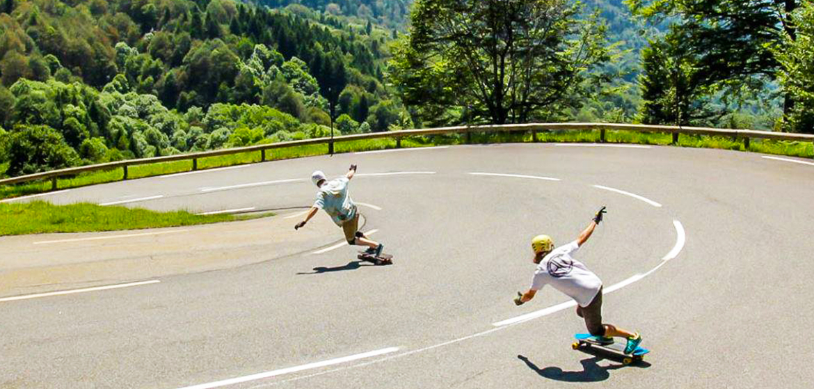 Une virée en longboard de descente avec un crew toulousain