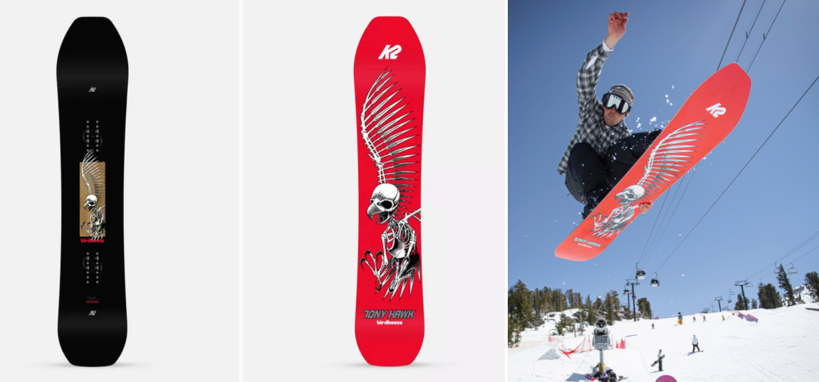 Tony Hawk et K2 signent une collab sur des planches de