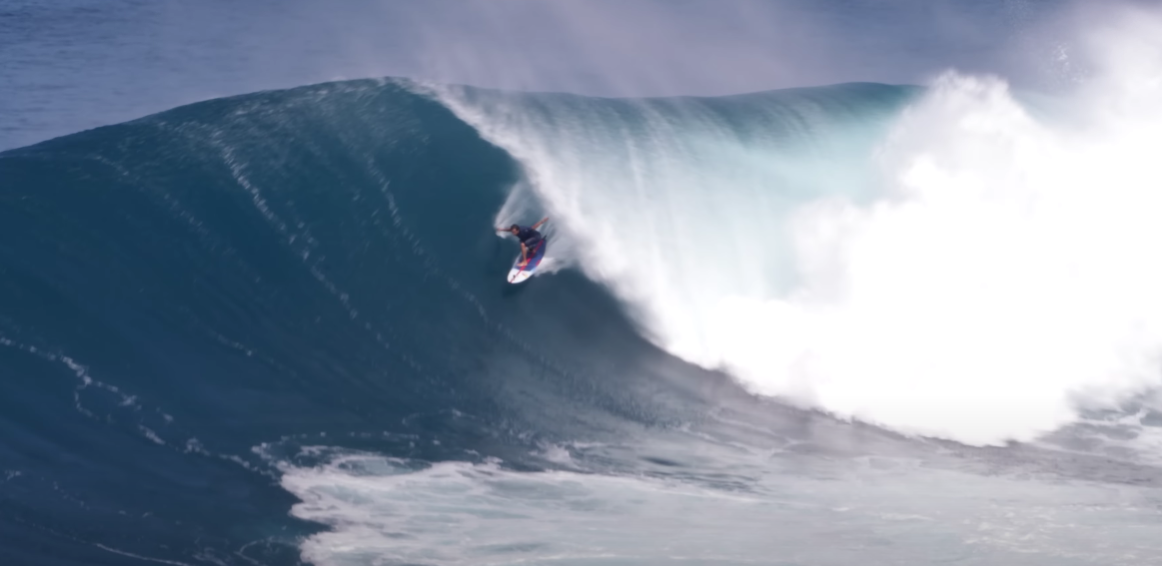 Vidéos Un wipeout énorme et des conditions parfaites à Jaws