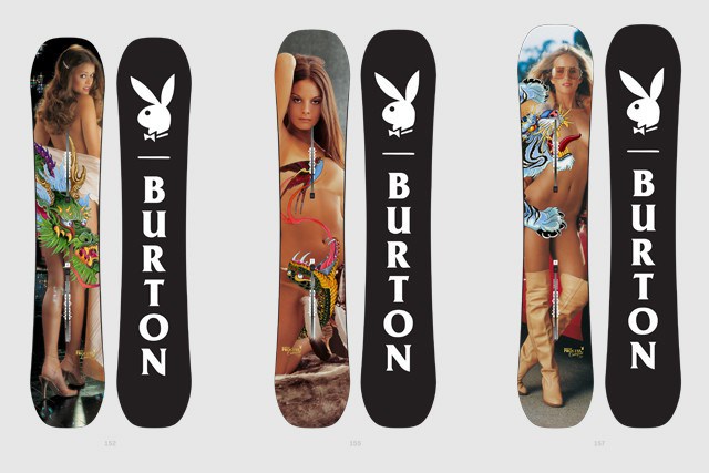 Burton x Playboy snowboards 2016