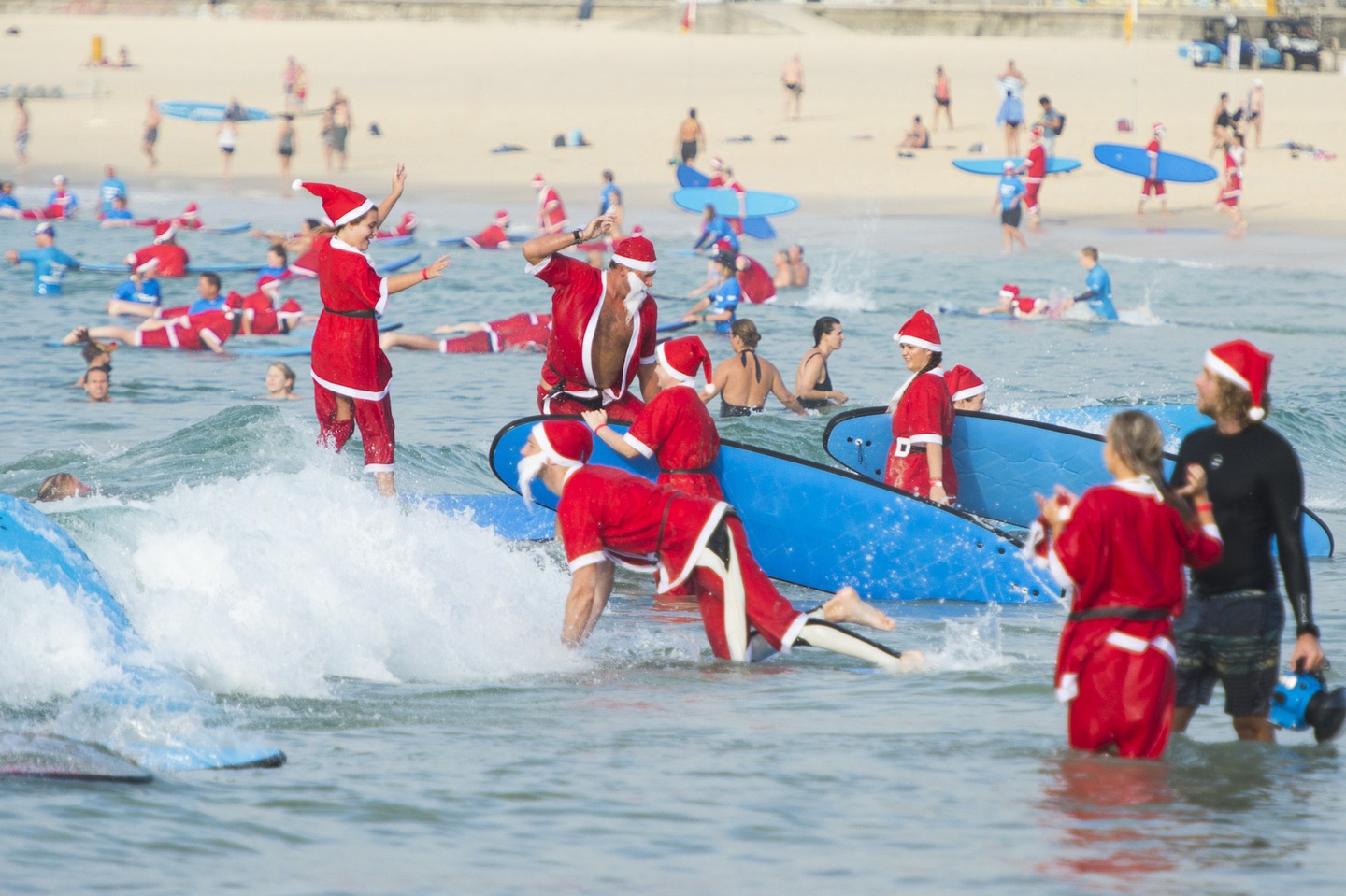 peres noel surf