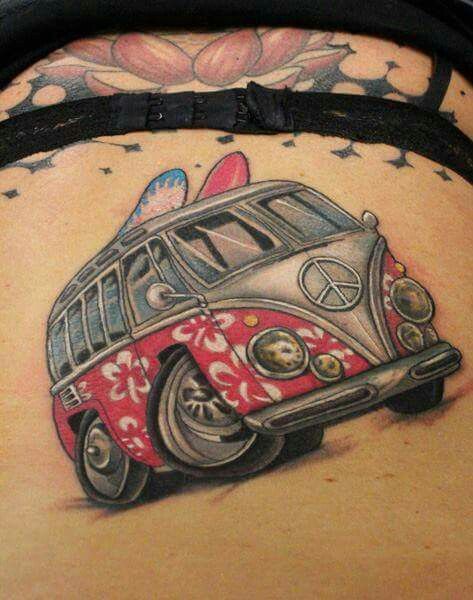 tattoo combi van