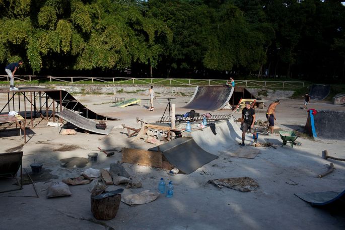 Le futur plus grand skatepark d'Amérique latine