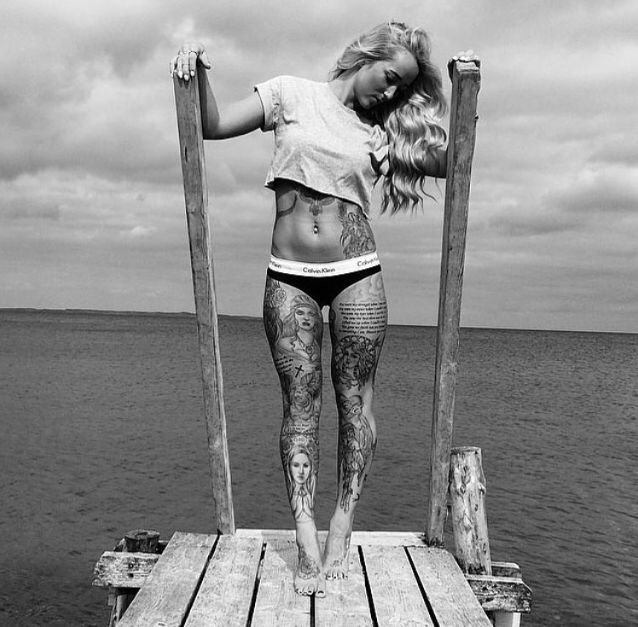 tattoo, tatouage, ink, girls, pinup, 