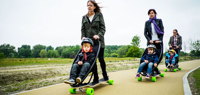 Poussette skate cheap