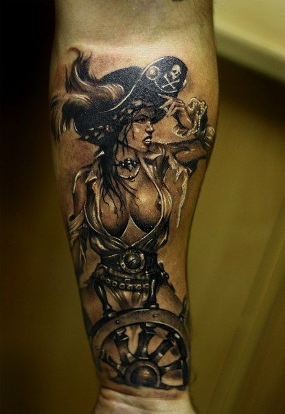Top 50 Des Plus Beaux Tatouages De Pirate Corsaire