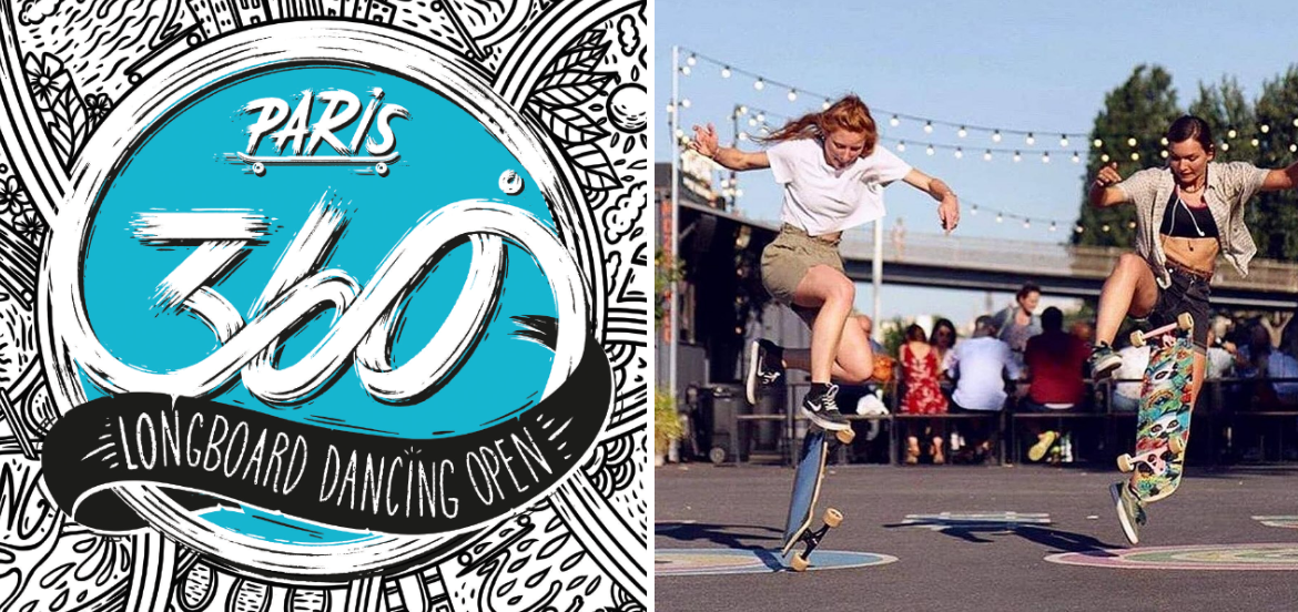 360 Longboard Dancing Open Les meilleurs riders à Paris ce weekend
