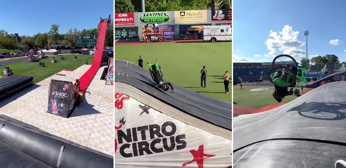 World First Toute la volonté d’Aaron Wheelz sur ce double backflip 360