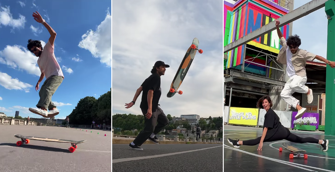 Vidéo Les plus beaux tricks de Lotfi Lamaali en longboard dancing